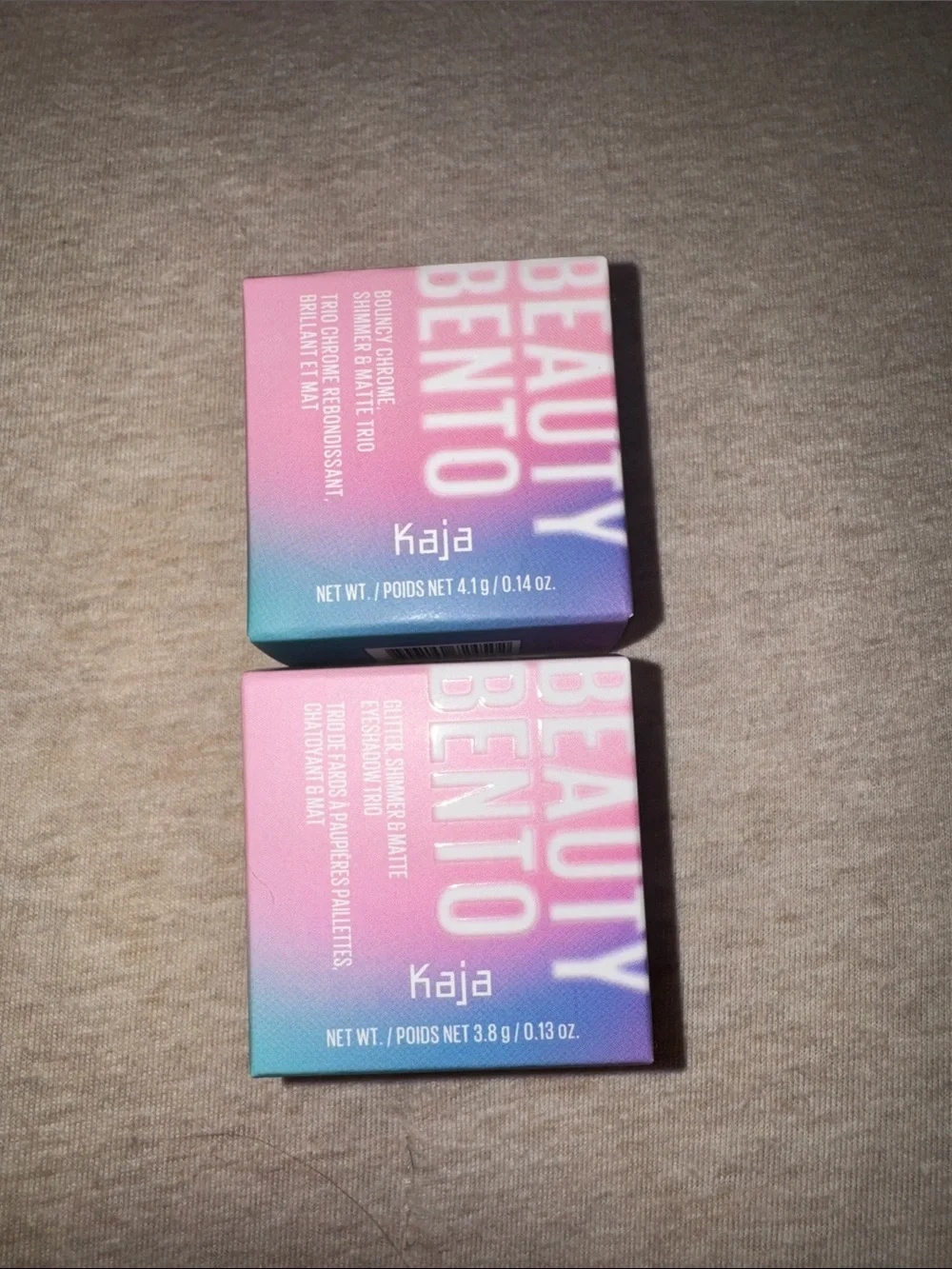 Kaja Beauty Bento Shimmer Trio bundle NIB